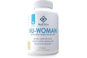 NuEthix Formulations Nu-Woman - Targeted Feminine Hormone System Support - Nutrients to Support Your Body Healing and Working The Way its Supposed to Work - 60 Tablets
