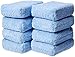 AmazonBasics Microfiber Car Applicator Pads, Blue, 8 Pack primary