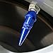 Senzeal 4X Long Impale Spiked Aluminum Car Truck Bike Wheel Tire Caps Air Dust Cover Blue