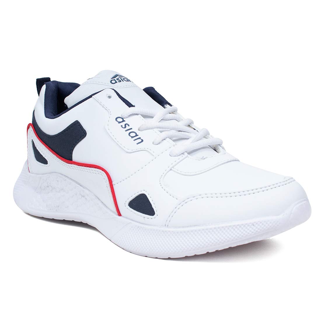 asian white running shoes
