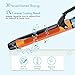 Ouiast Curling Iron 1.25 Inch Ceramic Tourmaline Coating Barrel, Hair Curling Wand with Anti-scald Insulated Tip, Dual Voltage, 265 ℉ - 430 ℉For All Hair Types