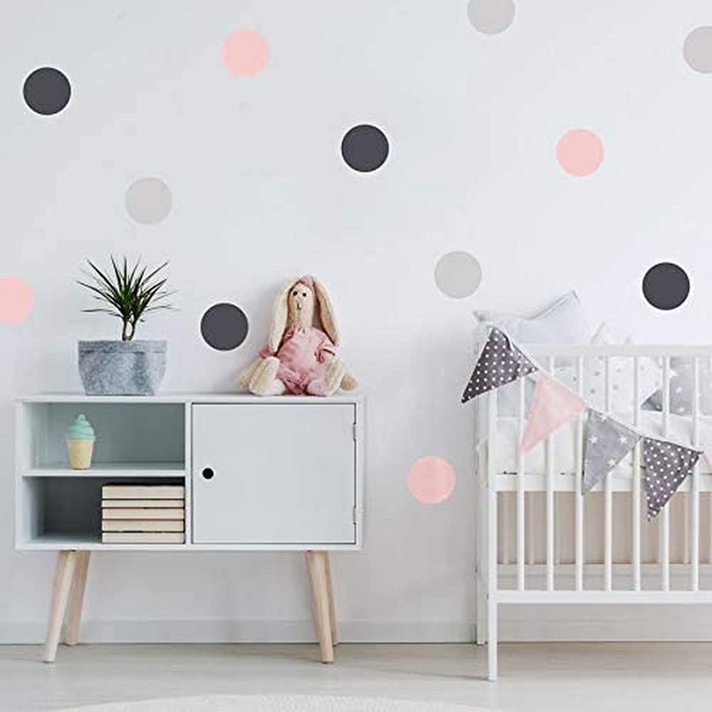 Spot Wall Stickers | Lots of Colours Options Available | Perfect for a Baby's Nursery or Child's Bedroom