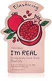 TONYMOLY I'm Real Pomegranate Elasticity Mask Sheet, 21 g.