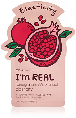 TONYMOLY I'm Real Pomegranate Elasticity Mask Sheet, 21 g.