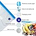 Sous Vide Bags Kit for Anova Cookers - 20 BPA Free Food Vacuum Sealed Bags, 1 Hand Pump, 2 Bag Sealing Clips and 4 Sous Vide Clips, Reusable & Easy to Use, Practical for Food Storage & Cooking