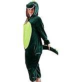 PARTTELY Adult Animal Onesie Pajamas - Unisex Plush Fleece Loungewear, Winter Warm Sleepwear for Men Women