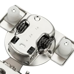 10 Pack 5 Pairs 3/8 inch Overlay Soft Close Hinges