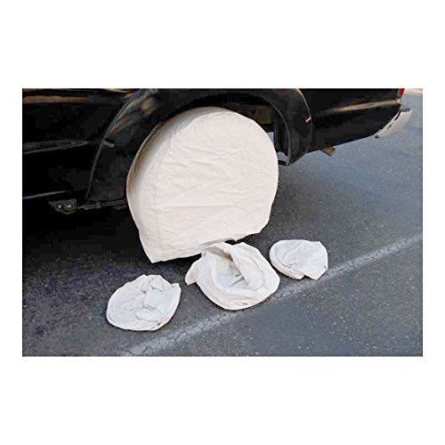RV Camper 4 Canvas Wheel Covers Set 28” Tire Protector For Travel