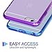 iPhone 6s Plus Case, Vofolen Gradient Colorful iPhone 6s Plus Case Clear Slim Cover Soft Bumper Armor Impact Resistant Protective Hard Shell Case for iPhone 6 Plus 6S Plus 5.5