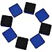 30 Pack Magnetic Whiteboard Dry Eraser Chalkboard Cleansers Wiper for Classroom Office (Blue)