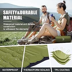 GGOV Camping Sleeping Pad, Extra Thickness 4.7 Inch