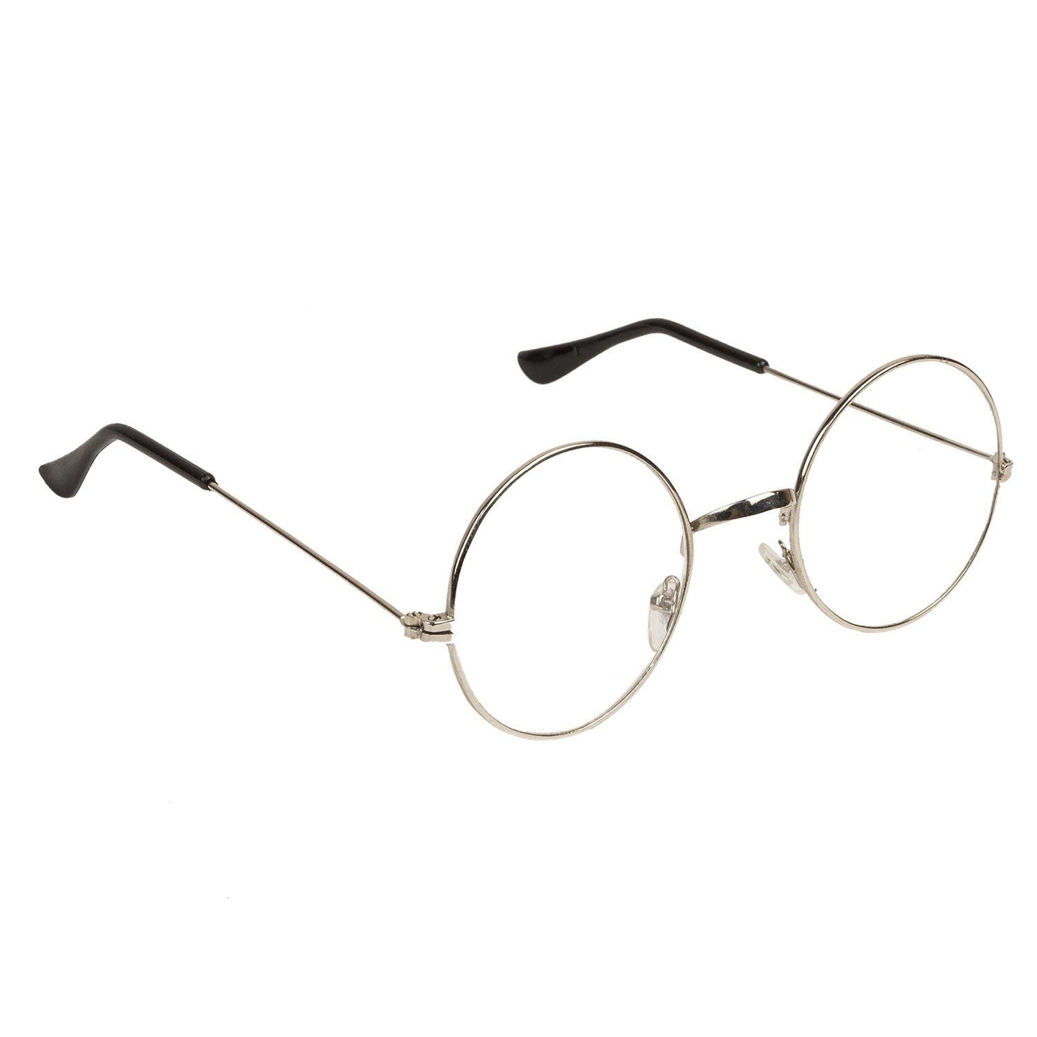 transparent circle glasses