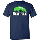 Xtreme Apparrel City Skyline Men's Shirt for Football Fans