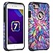 [GW USA] Compatible for iPhone 8 Case, iPhone 7 Case [Shock Absorption] Hybrid Dual Layer Armor Defender Protective Case Cover for iPhone 8 / iPhone 7, Rainbow