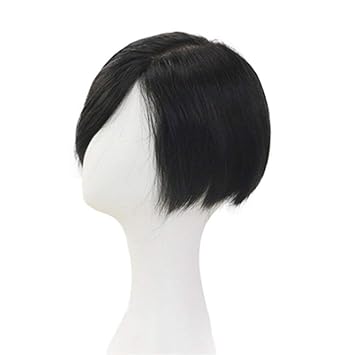 Remeehi 15cm Human Hair Lace Front Wigs 14 19cm Right Side Part