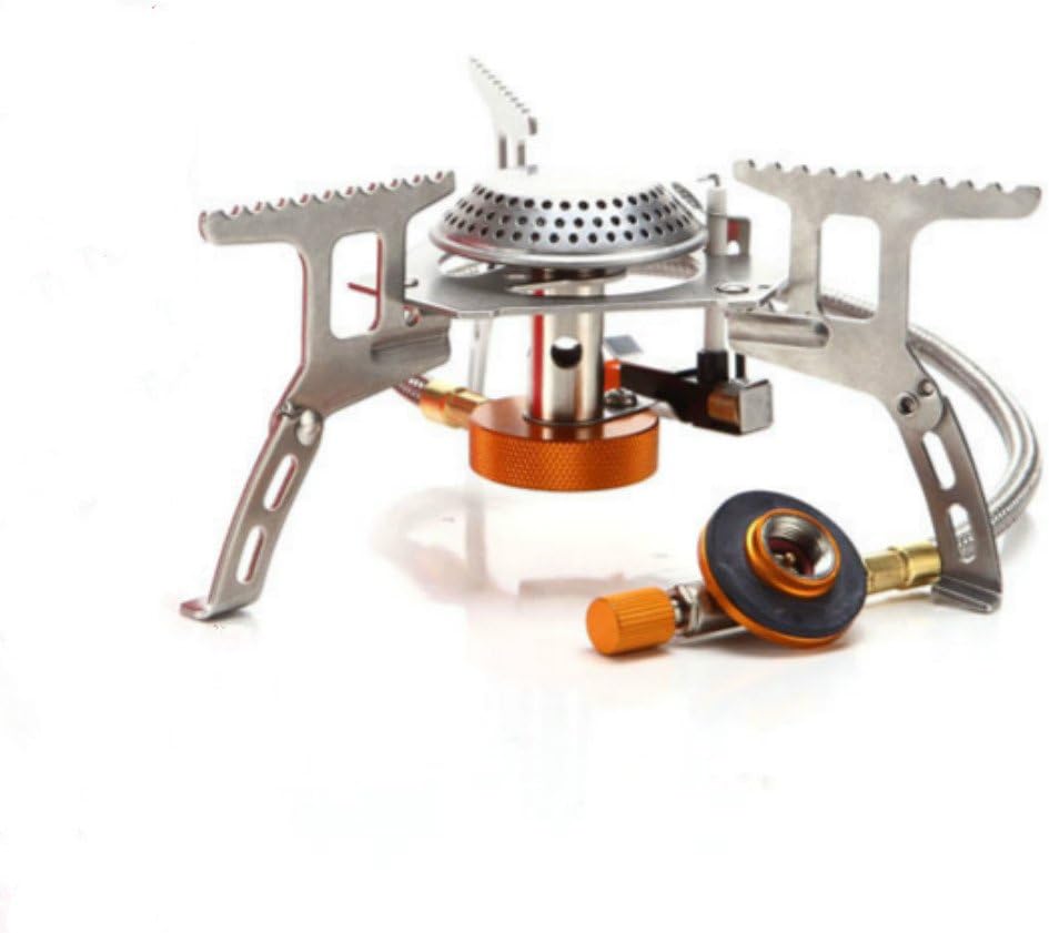 Outdoor Camping Furnace Portable Windbreak Windproof Outdoor Backpack Gas Business Stove Mini Split Furnace 3500W