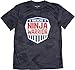 American Ninja Warrior Kids Camo Short Sleeve Performance T-Shirt (Small, Grey)