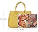 HOXIS Classical Office Lady Minimalist Pebbled Faux Leather Handbag Tote/Magnetic Snap Purse