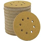 Mestool 58-AP Gold 5-Inch 8-Hole 60 Grit Dustless