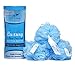 3 Pack - Luxury Body Wash Sponges - Exfoliating Shower Puffs for Sensitive Skin with a Nice Convenient Packaging for Storing loofahs - Perfect Gift, Light Blue
