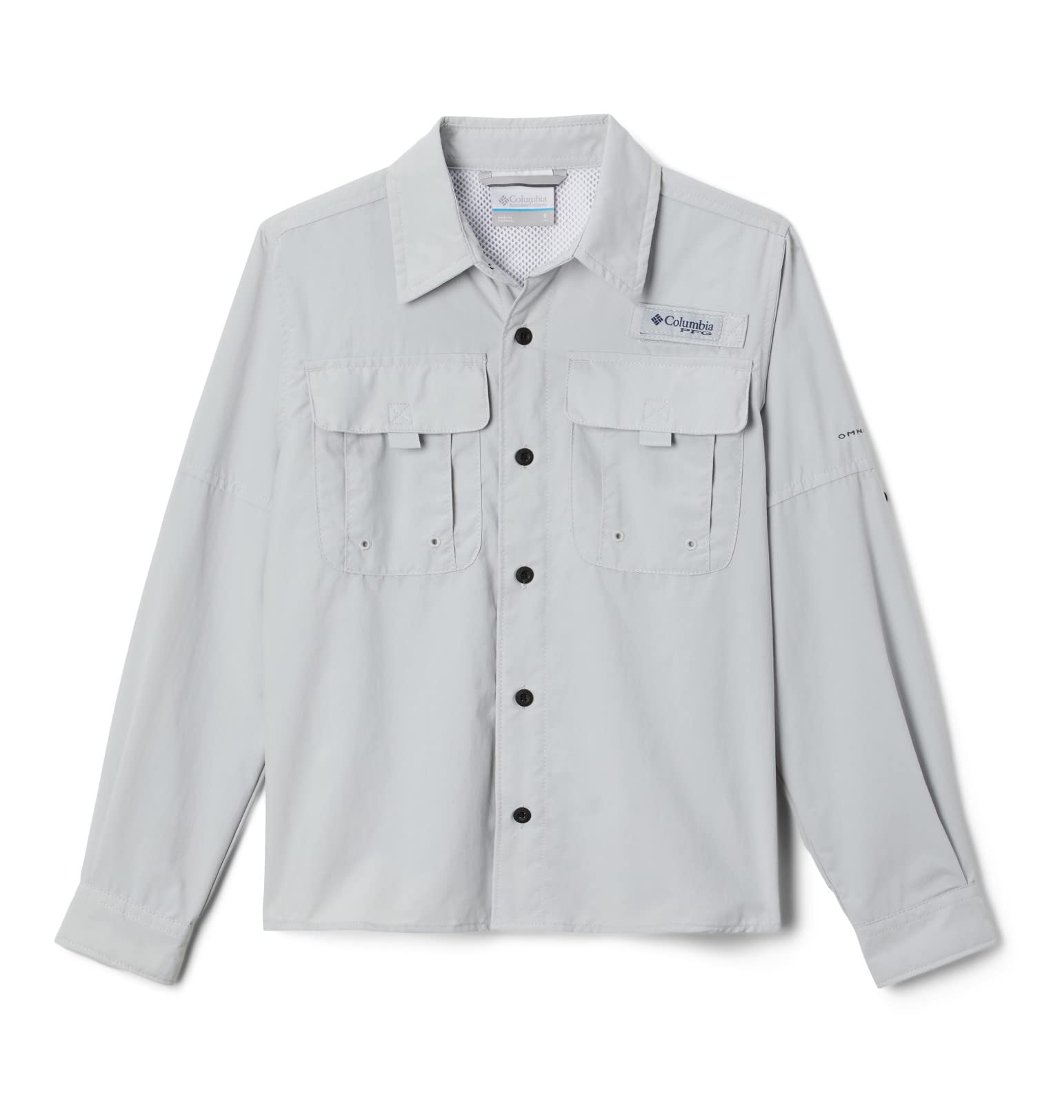 Columbia Boy's PFG Bahama Long Sleeve Shirt, Sun