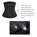 Waist Trainer Corset for Weight Loss Sport Workout Shaper Tummy 4 Steel Boned (S, Black-4 Steel Boned)