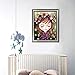 DIY 5D Diamond Painting Kits For Kids & Adults, Betionol Painting Cross Stitch Full Drill Crystal Rhinestone Painting By Number Kits, Lovely Butterfly Girl, 9.8 x 13.7 inch