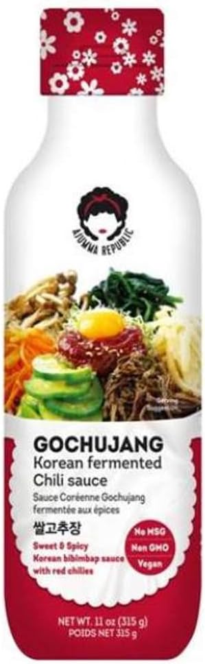 Ajumma Republic Korean Fermented Chili Sauce, 11 Ounce