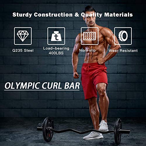 47-KurzhantelstangeCurlhantel-HantelstangeCurlstangeLanghantelstangeVerchromt-und-Geraendelt-mit-Federverschluessen-rutschfest-Hantel-Curlstange-SZ-StangeOlympia-HantelstangeSchwarz