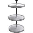 REV-A-SHELF Value Line Polymer Full-Circle 3-Shelf Lazy Susans for 33" to 36" H Corner Wall Cabinets