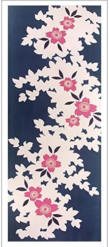 [Edo-Japan Traditional Crafts] Made in Japan Chusen Tenugui (Facecloth) Sakura Cherry blossoms