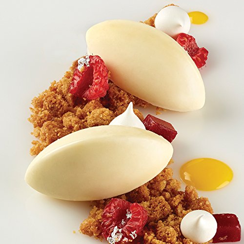 Click Here to See More Images Pavoflex Professional Silicone Mold - Quenelle 3D - PX071 - 49 Indents