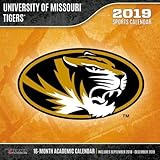 Missouri Tigers 2019 calendario by