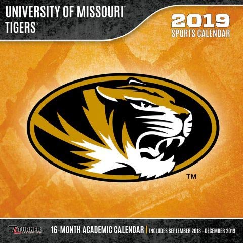 Missouri Tigers 2019 calendario by