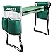 LANBOZITA Garden Seat Bench and Kneeler Foldable Stool With 2 Tool Pouches