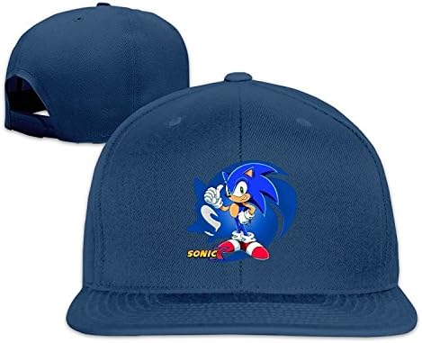 DoddJay Sonic The Hedgehog Sonic X Baseball Cap Flat Brim Sports Caps Apparel