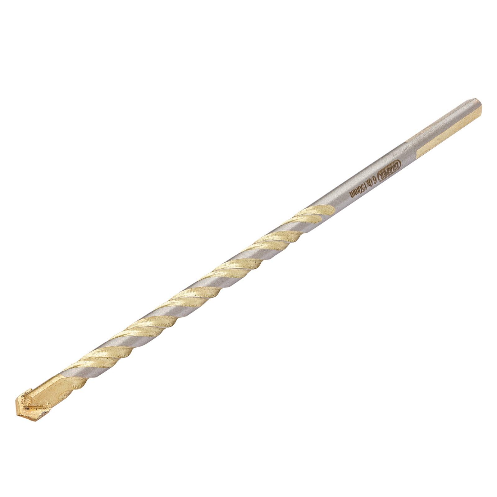 Draper Multi Construction TCT Drill Bit, 6.0 x 150mm - 09070 - For Brick, Concrete, Stone, Slate, Tiles, Sheet Metal, Wood and Plastics