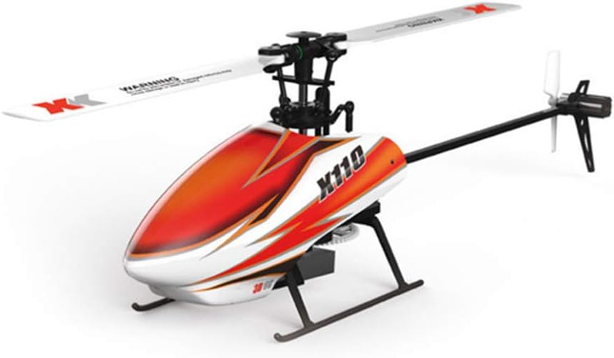 JTMML 6 Channel RC Helicopter Large Single Blade RC Helicopter,2.4Ghz with Gyro And LED Light Alloy Resistance To Falling,for Kids And Adults Beginners Gift