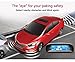 TVIRD Car Parking Sensor Kit Rear Reverse Backup Radar System 8 Sensors with Display Backup Reversing Sensors Universal Auto Radar Detector Sensors Radar Buzzer BiBi Alarm Indicator (Silver)