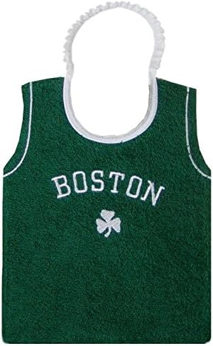 Zigozago - Baby Bib Basket Boston t-shirt - Tie: Elastic - One Size