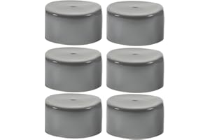 MAGICLULU 6pcs 1.98 Inch Rubber Trailer Axle Grease Caps Wheel Bearing Dust Covers for Boat and Trailer