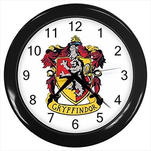 Harry Potter Gryffindor Slytherin Hufflepuff Ravenclaw Wall Clock (Gryffindor)