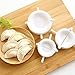 Dealglad 3pcs Dough Empanada Pastry Pie Ravioli Dumpling Mold Press Clip Mould Maker Kitchen Tool 7cm