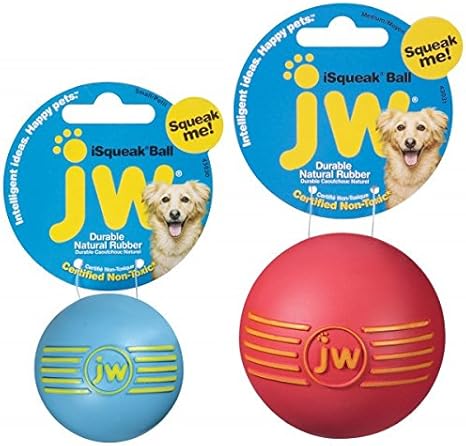 Pet Supplies : JW Pet iSqueak Ball Dog 
