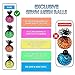 Totem World 12 Colorful Sewn Mesh Stress Balls - 2.4
