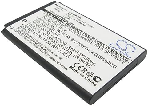 Battery2go Li-ion BATTERY Pack Fits Garmin 010-10840-00, GPS10, GPS Mobile 10x, 361-00031-00, GPS Mobile 10