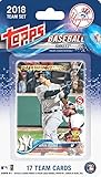 New York Yankees 2018 Topps Baseball EXCLUSIVE Special Limited Edition 17 Card Complete Team Set with AARON JUDGE, GIANCARLO STANTON,Gary Sanchez, Clint Frazier RC & Many More! WOWZZER