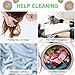 JUSTDOLIFE Washing Balls, Reusable Washing Balls Plastic Dryer Balls Magic Hair Fur Removal Laundry Balls to Save Clothes Washing and Drying Time (12 Pack)