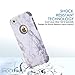 iPhone 6 Case, iPhone 6S Case, SUMOON [Drop Protection] Hybrid Heavy Duty Three Layer Verge Shockproof Full-Body Protective Armor Defender Case for iPhone 6 6s 4.7 Inch (Marble Grey)