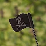 Mew Black Jolly Roger Pirate Flag Car Antenna Pen Topper Aerial Ball Decor Toy